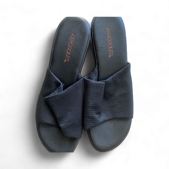 Aerosole slides wedgies size 9.5 - Picture 1 of 6